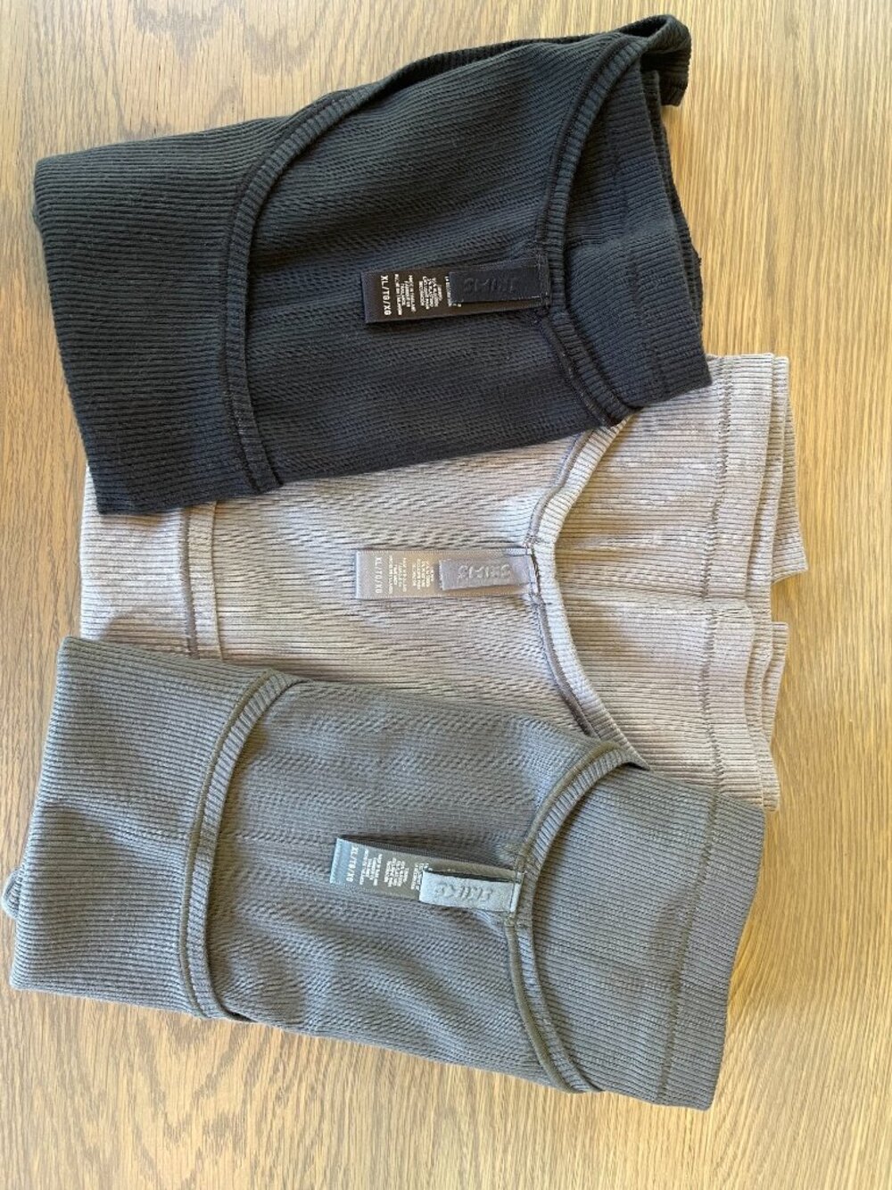 Skims Cotton Rib Tank Bundle Set (3) Size XL